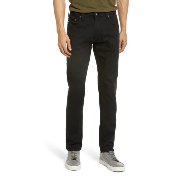 AG Adriano Goldschmied Tellis Modern Slim Black Jeans - Picture 1 of 12